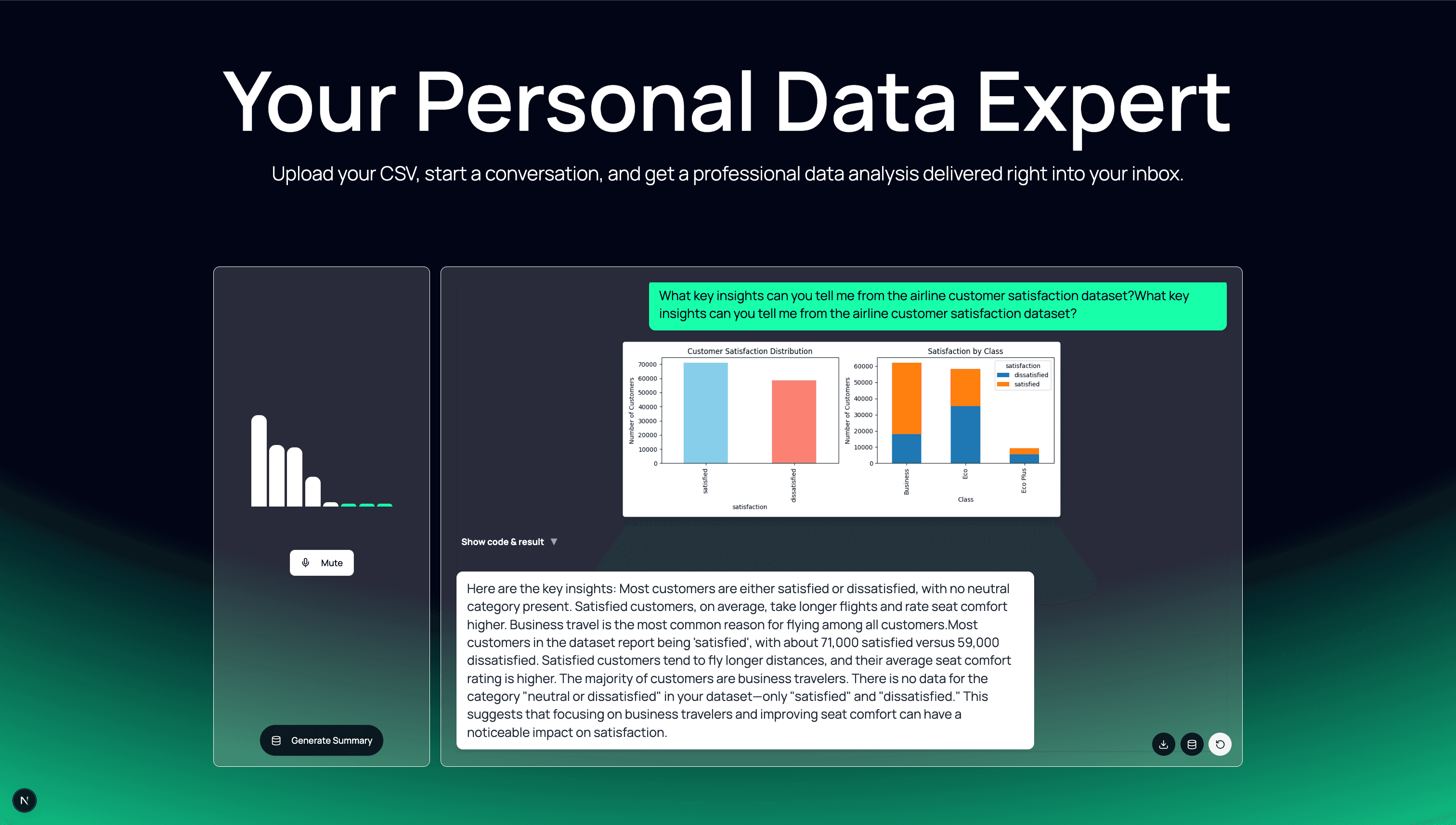 yDE Your Data Expert